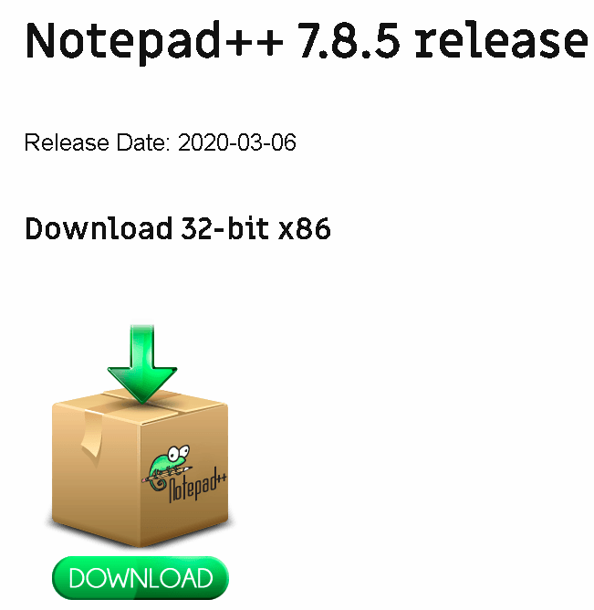 Notepad++ download
